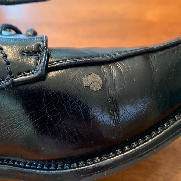 Boys black dress shoes - Picture 4 of 6